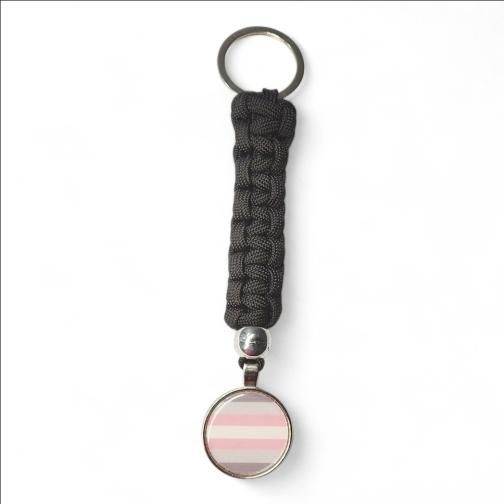 Demigirl Pride Flag Keychain Backpack Luggage Accessory LGBTQ Community